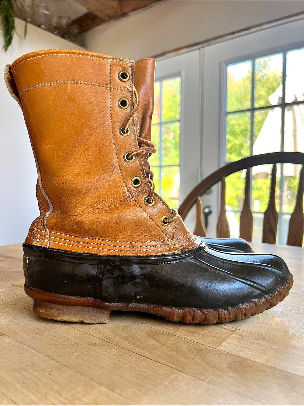 Maine Hunting Shoes Women's Brown & Black Hunting Boots